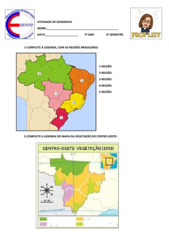 Aspectos físicos do centro-oeste