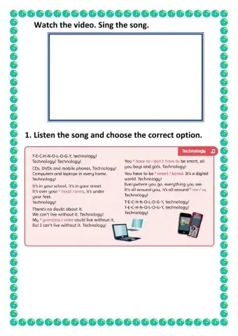 Rooftops unit 5 song