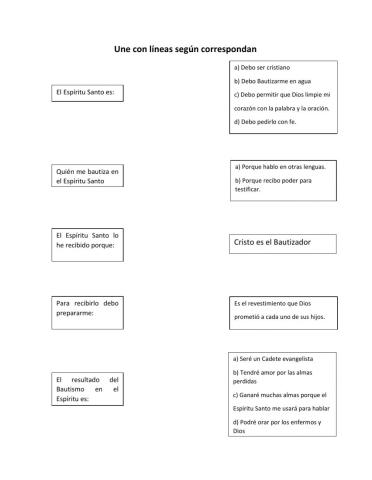 Bautismo en el Espíritu Santo