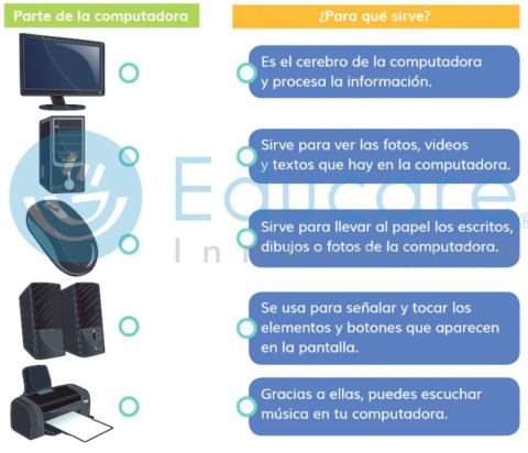 Partes de la computadora