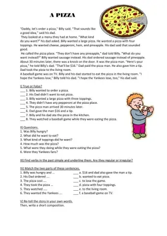 Reading comprehension