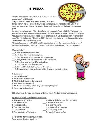 Reading comprehension