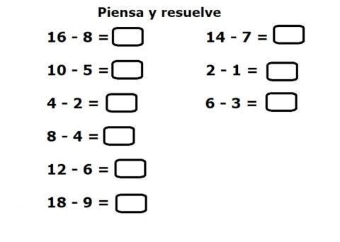 Piensa y resuelve