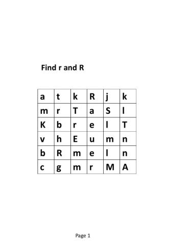 find (r and R),(h and H )