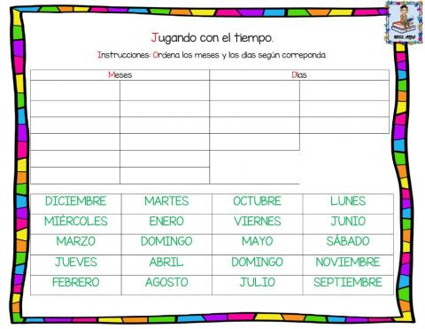 Jugando con el tiempo.