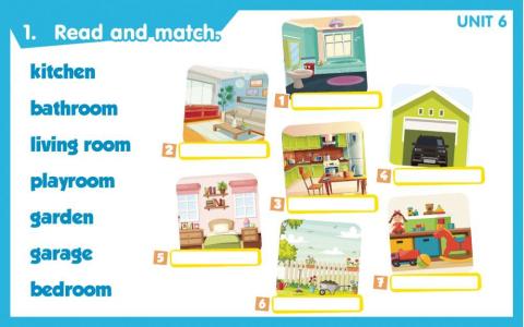 3 grade unit 6 My House