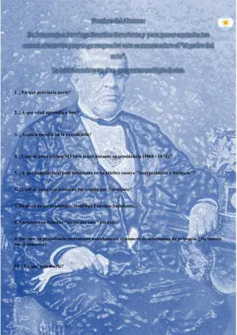 Domingo Faustino Sarmiento