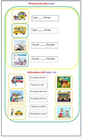 Phrasal verbs-collocations