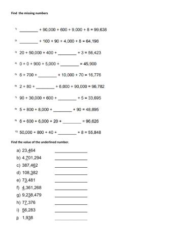 Place Value 1