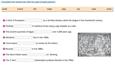 Past Simple - Passive