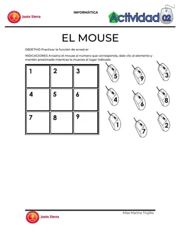 Ejercicio de Mouse