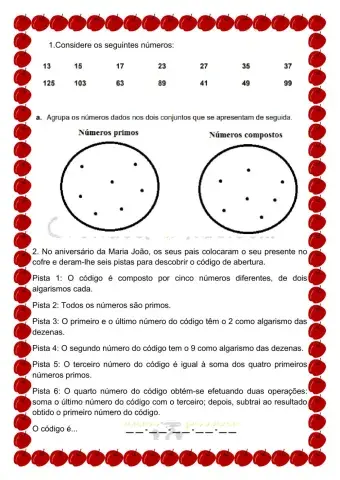 Números Primos e Compostos