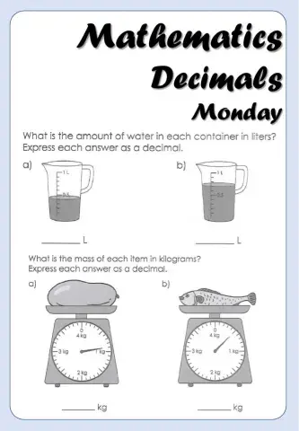 Mathematics 4B - Decimal A