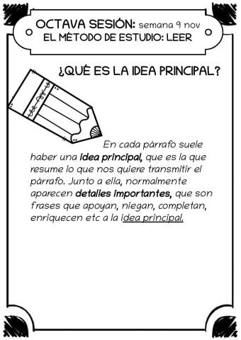 Técnicas de estudio sesión 8