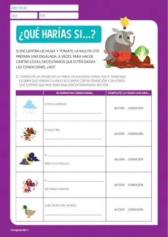 INTRODUCCIÓN AL CONDICIONAL