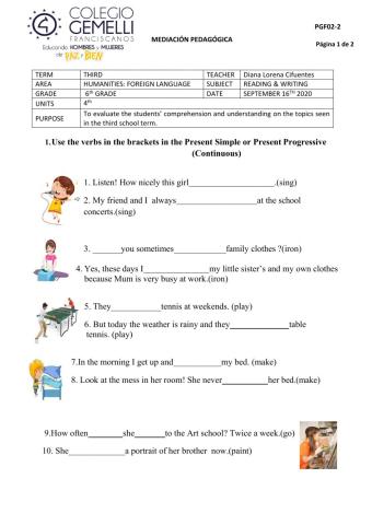 Bimestral 6° W-R 3P