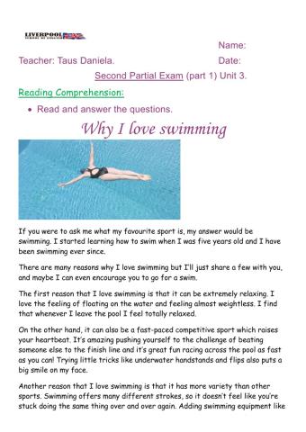 Second partial exam- part 1