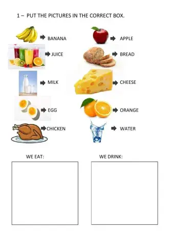 Foods and drinks