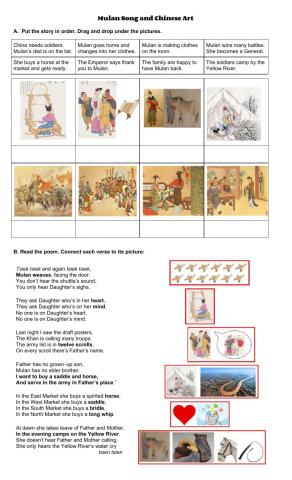 Reading: Mulan Song and Chinese Art