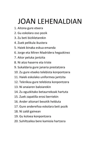  JOAN 1 LEHENALDIAN