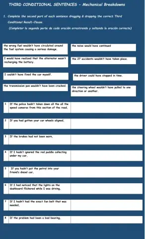 Third Conditional Sentences