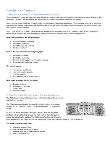 Reading2-Main Idea-WSH