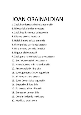 JOAN 2 ORAINALDIAN