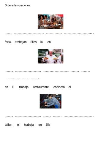 Quién trabaja, dónde trabaja