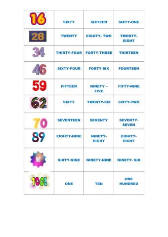 Look, read and choose