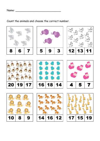 Counting 1-20