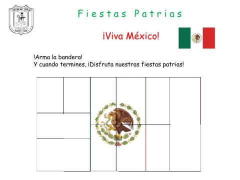 Fiestas Patrias México Rompecabezas
