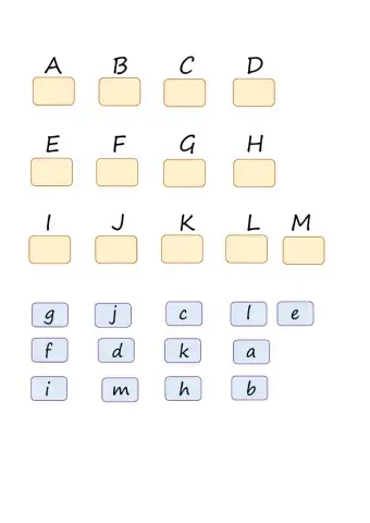 Capital and small letters