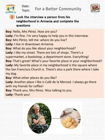 For a better community