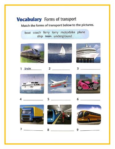 Forms of transport