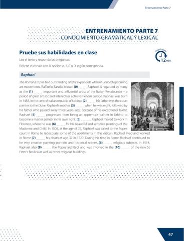 Gramatical and Lexical Test