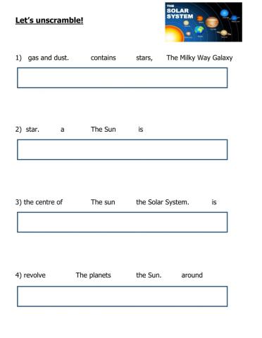 The Solar System Introduction