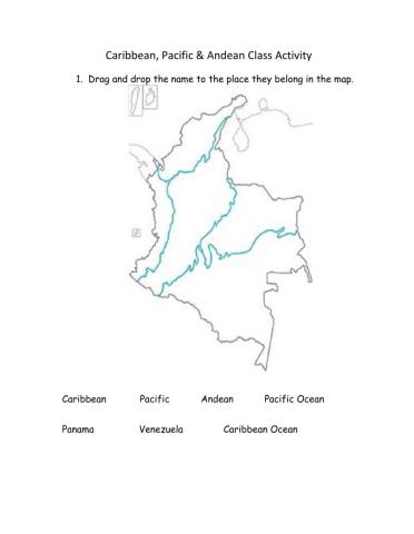 Caribean, Pacific & Andean Region Activity