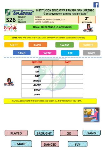 Reforzando lo aprendido - 2sec