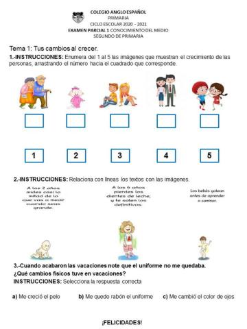 Parcial 1 Conocimiento del medio