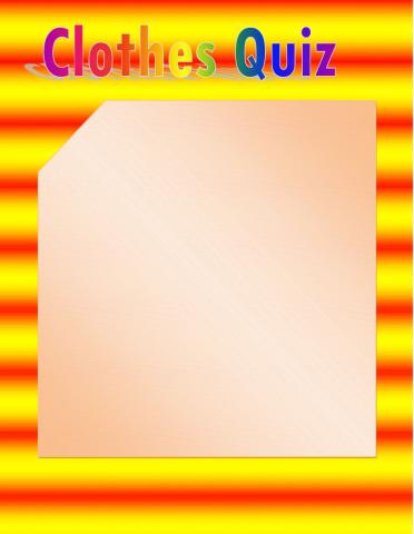 Clothes quiz