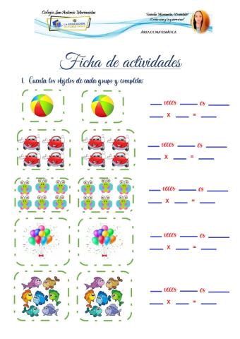 Tabla del 2