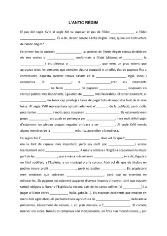 L'Antic Règim