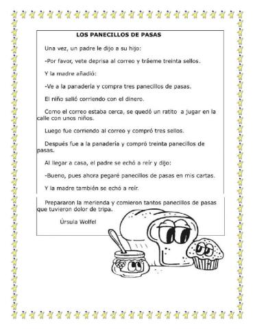 Prueba de comprensión lectora