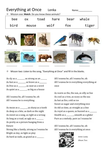 Song: everything at once