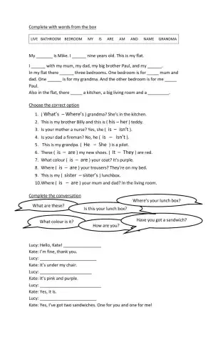 Unit 8 Family and Friends 1