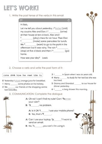 Let's work GRA unit 6