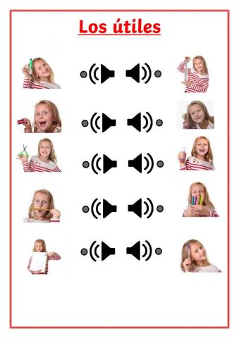Los útiles