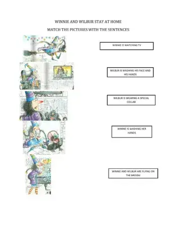 Winnie and wilbur stay at home