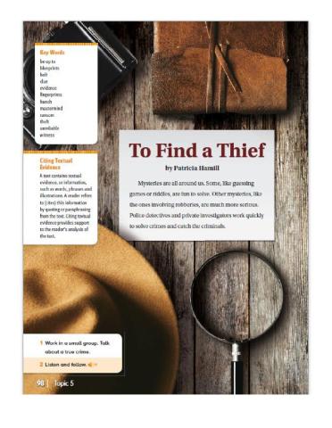 To Find a Thief Reading Plan