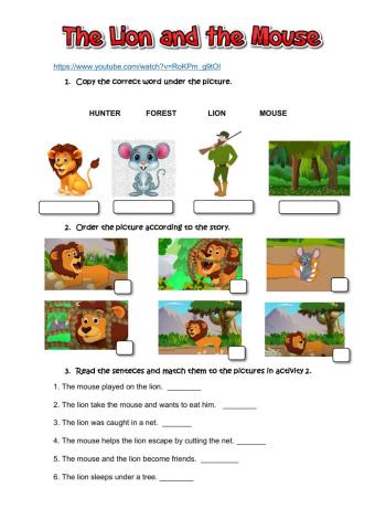 The lion and the mouse